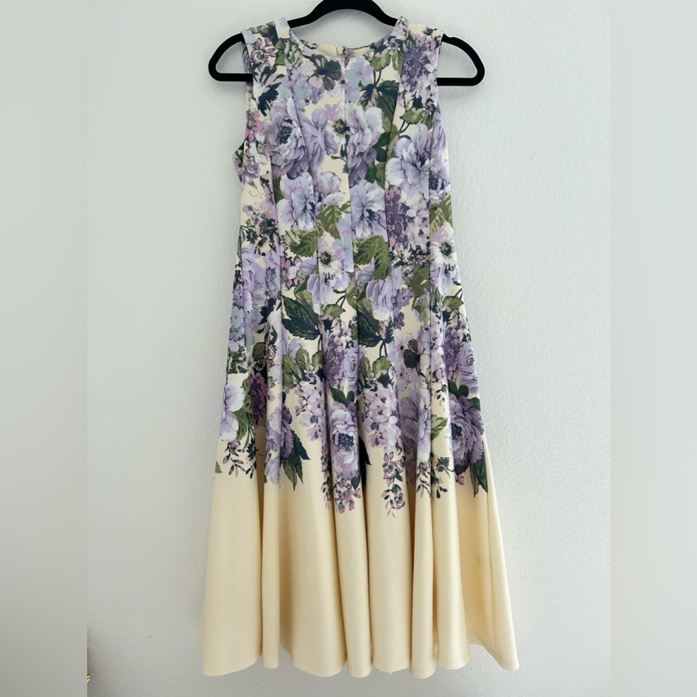 Romantic Floral Midi Dress